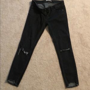 Free People crop jeans